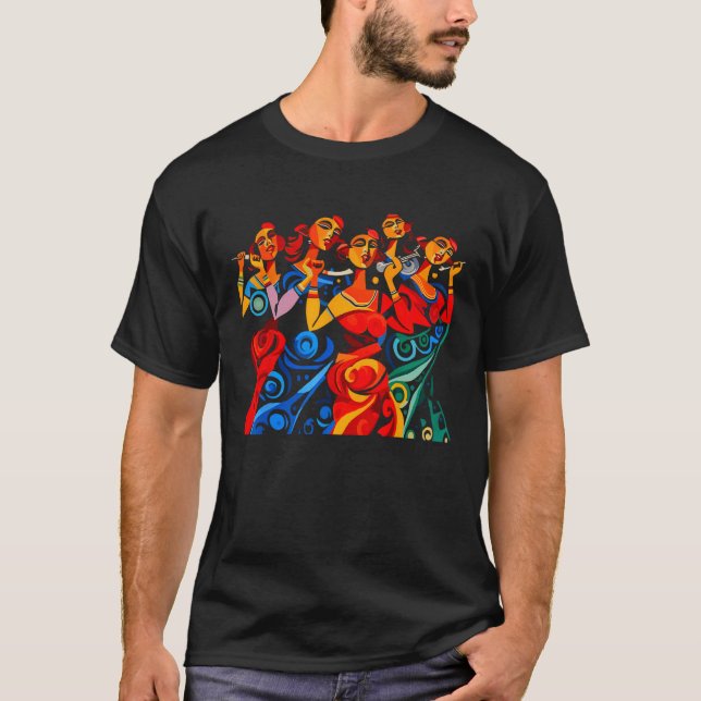 Camiseta Las diosas mitológicas griegas (Anverso)