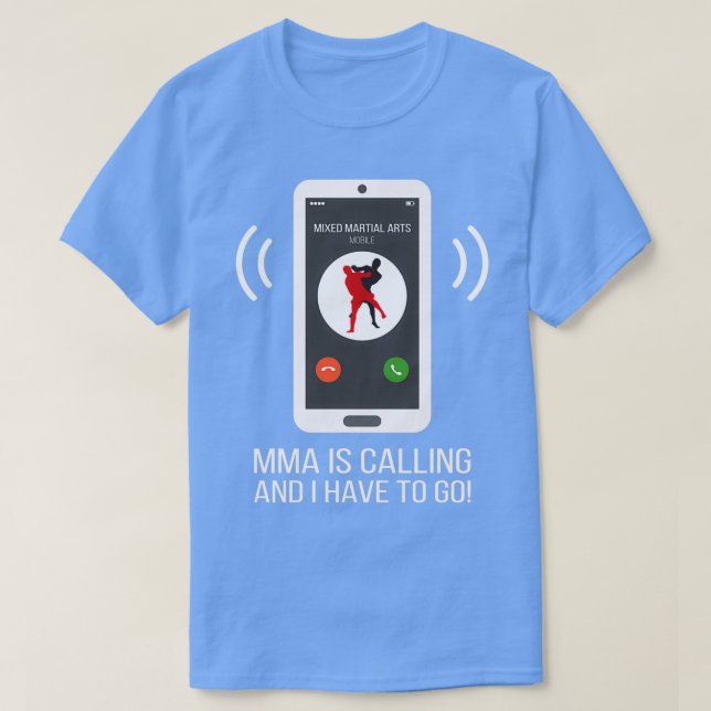 Camiseta Las divertidas artes marciales mixtas de la MMA ll (Diseño del anverso)