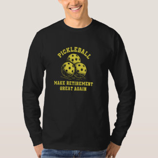 Camiseta Las divertidas baloncestas hacen que el retiro sea