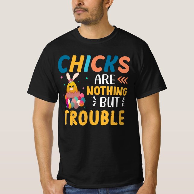 Camiseta Las divertidas chicas de Pascua no son más que pro (Anverso)