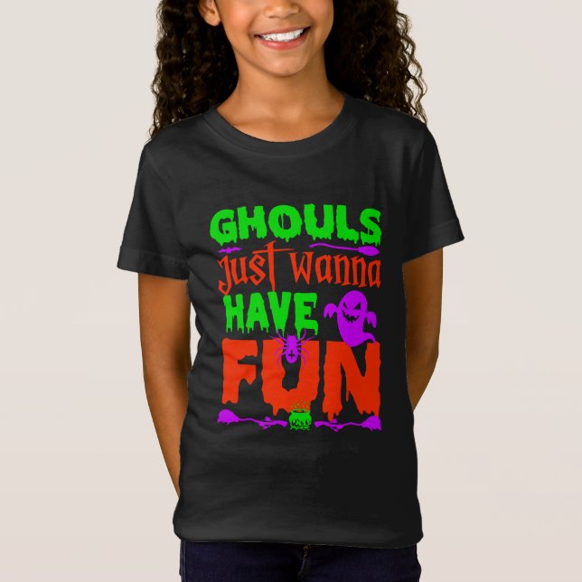 Camiseta Las divertidas Guías de Halloween solo quieren div (Anverso)