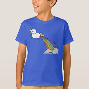 Camiseta Las divertidas lluvias de unicornio