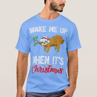 Camiseta Las divertidas luces de Navidad eslovacas me despe