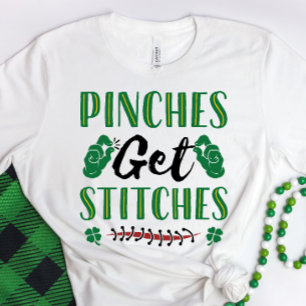 Camiseta Las divertidas pinchadas del Día de San Patricio t