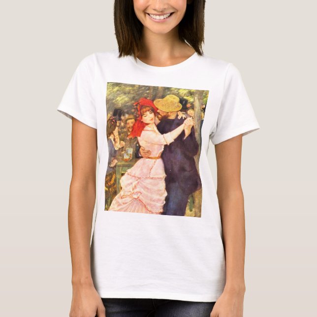 Camiseta Las dos hermanas, en la terraza Auguste Renoir (Anverso)