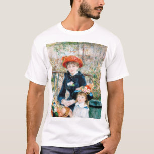 Camiseta Las dos hermanas, en la terraza Auguste Renoir