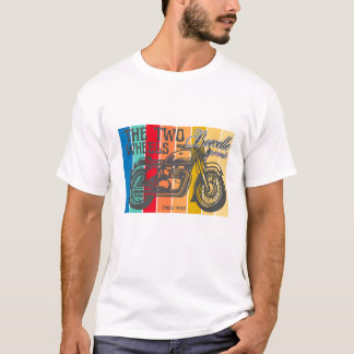 Camiseta las dos ruedas borcelle présents
