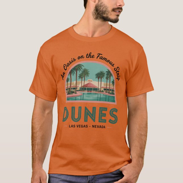 Camiseta Las dunas - Oasis en la franja (2) (Anverso)