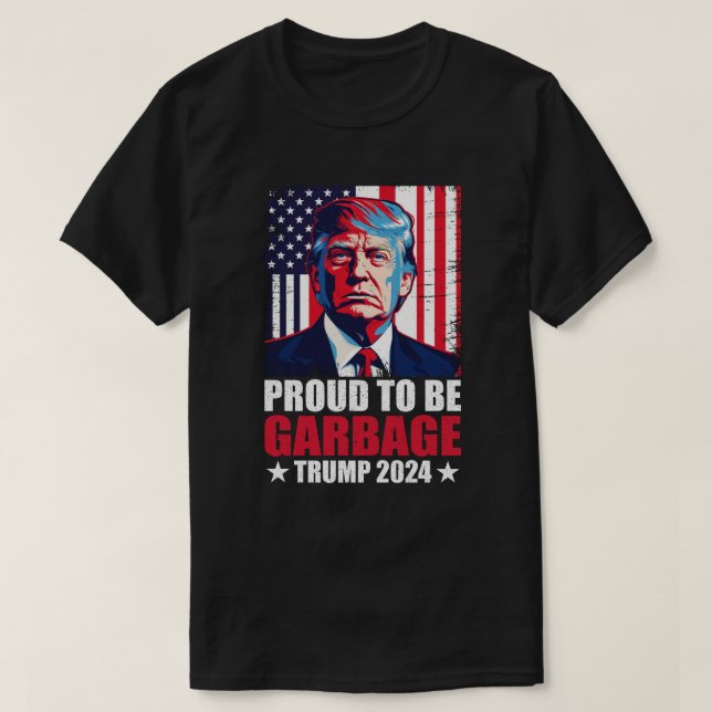 Camiseta Las elecciones de Trump 2024 están orgullosas de s (Diseño del anverso)