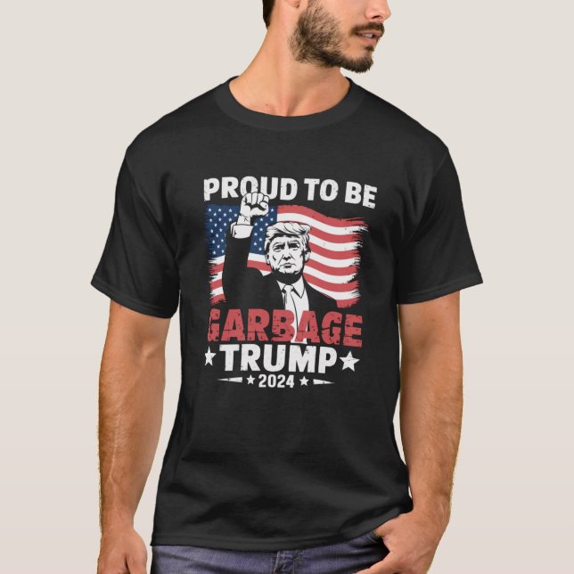 Camiseta Las elecciones de Trump 2024 están orgullosas de s (Anverso)