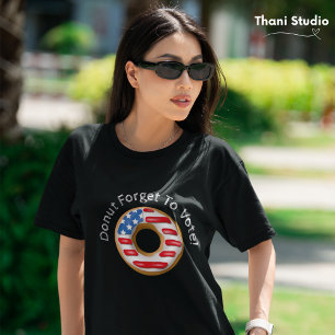 Camiseta Las elecciones divertidas no olvidan votar a oscur