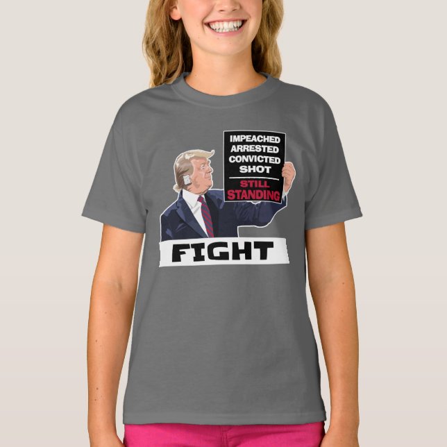 Camiseta Las elecciones presidenciales de Trump siguen en p (Anverso)