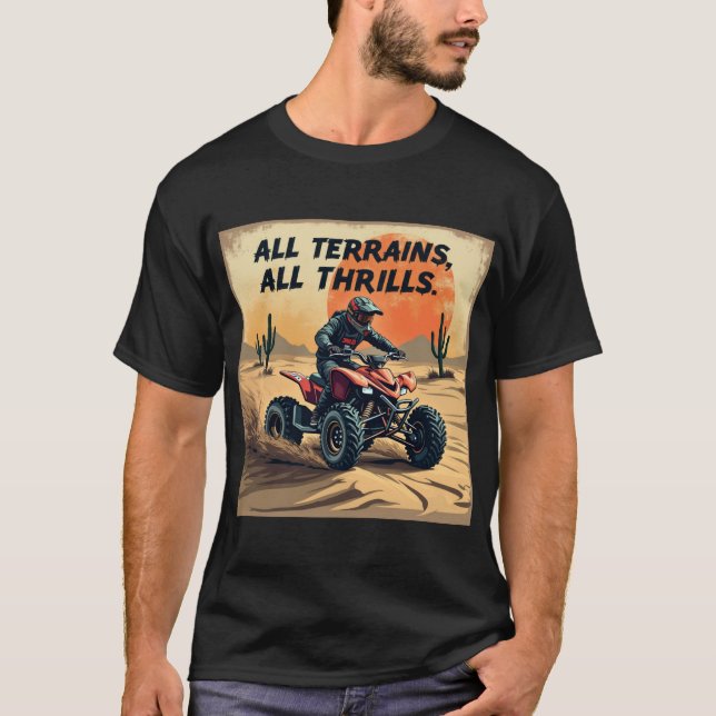 Camiseta Las emociones del terreno - la aventura (Anverso)