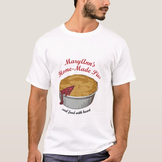 Camiseta Las empanadas de Mary Ann (Anverso)