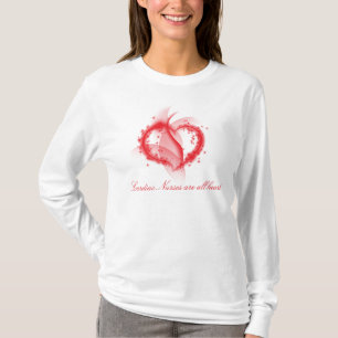Camiseta Las enfermeras cardiacas son todo el corazón