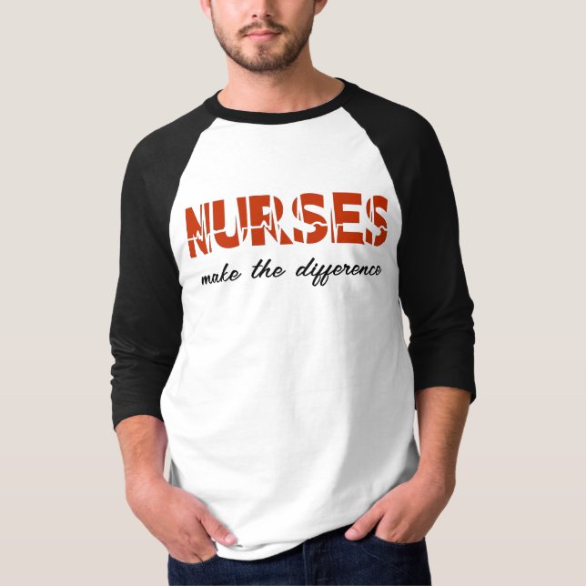 Camiseta Las Enfermeras Hacen La Diferencia (Anverso)