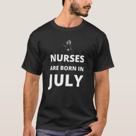 Camiseta Las enfermeras nacen en julio
