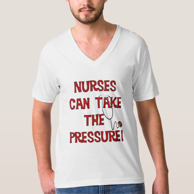 Camiseta Las enfermeras pueden tomar la presión (Anverso)