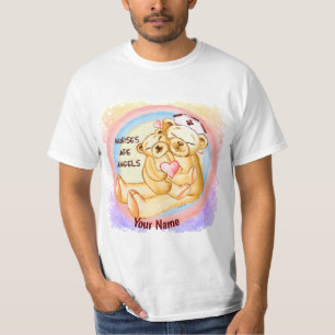 Camiseta Las enfermeras son ángeles