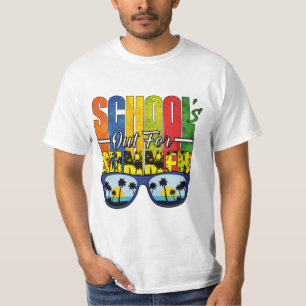 Camiseta las escuelas cierran por verano profesor estudiant
