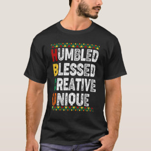 Camiseta Las Escuelas Hbcu importan, humildemente Chica neg