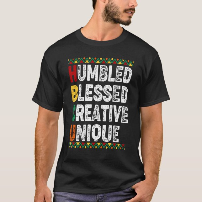 Camiseta Las Escuelas Hbcu importan, humildemente Chica neg (Anverso)