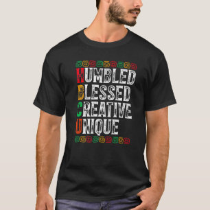 Camiseta Las Escuelas Hbcu importan, humildemente Chica neg