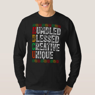 Camiseta Las Escuelas Hbcu importan, humildemente Chica neg