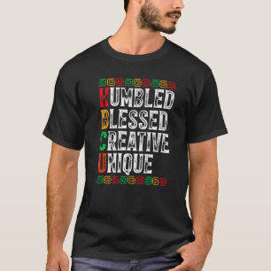 Camiseta Las Escuelas Hbcu importan, humildemente Chica neg