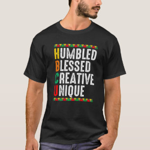 Camiseta Las Escuelas Hbcu importan, humildemente Chica neg