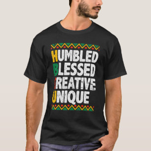 Camiseta Las Escuelas Hbcu importan, humildemente Chica neg