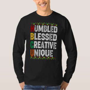 Camiseta Las Escuelas Hbcu importan, humildemente Chica neg