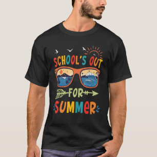 Camiseta Las Escuelas Salieron En Verano El Último Día De L