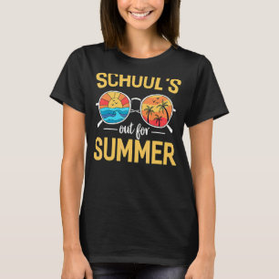 Camiseta Las Escuelas Salieron Para Las Vacaciones De Veran