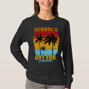 Camiseta Las Escuelas Salieron Para Los Vidrios De Verano E