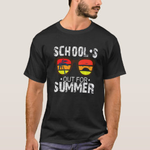 Camiseta Las Escuelas Salieron Para Los Vidrios De Verano E