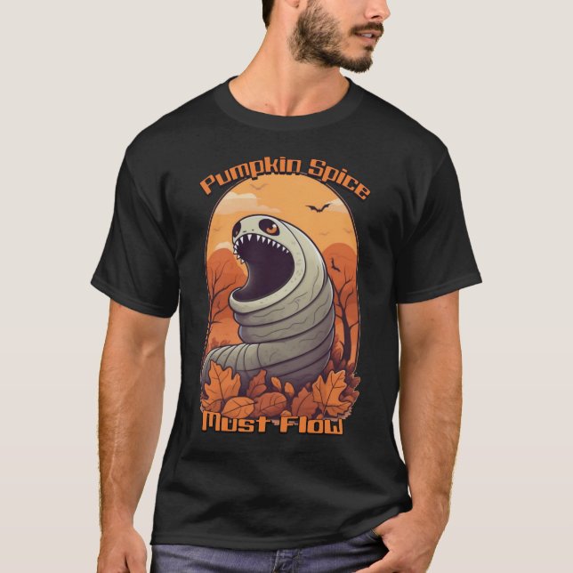 Camiseta Las especias de calabaza deben fluir - Caída suave (Anverso)