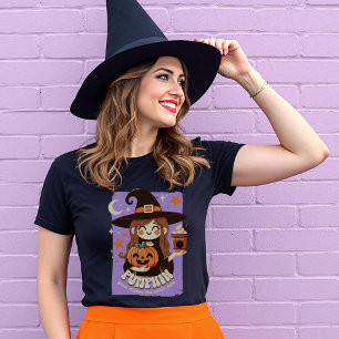 Camiseta Las especias de calabaza hacen de esta bruja una d