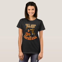 Camiseta Las especias de calabaza no pierden la cabeza Hall