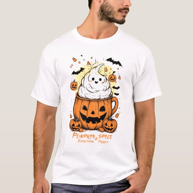 Camiseta Las especias de calabaza y todo lo sucio - Funny S (Anverso)