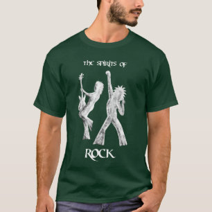 CAMISETA LAS ESPÍRITUS DE LA ROKA HOLLOWEEN ROCK CAMISETARE