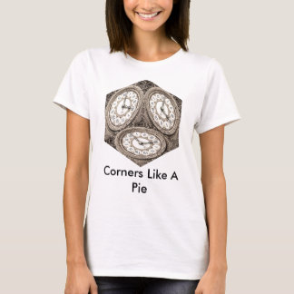 Camiseta Las esquinas del cubo del tiempo tienen gusto de