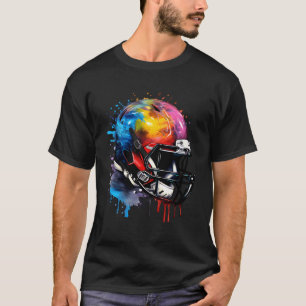 Camiseta Las Esquirlas Caen Baquetas Por La Pie De Fútbol R
