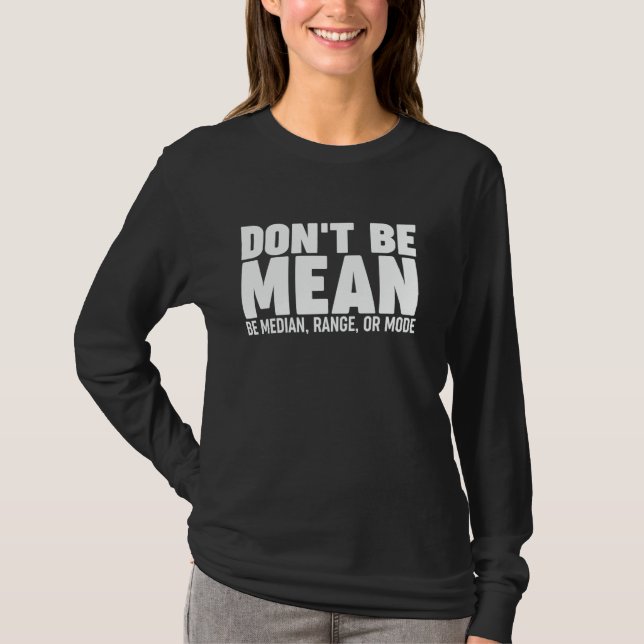 Camiseta Las estadísticas no son malas (Anverso)