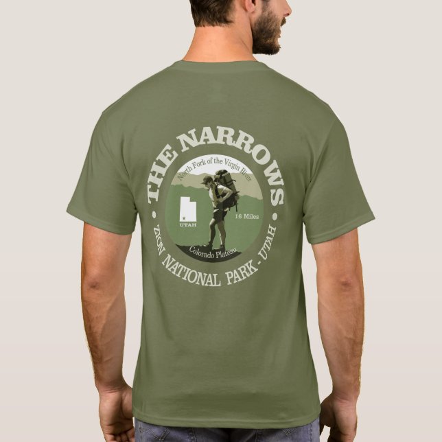 Camiseta Las estrechas (Reverso)