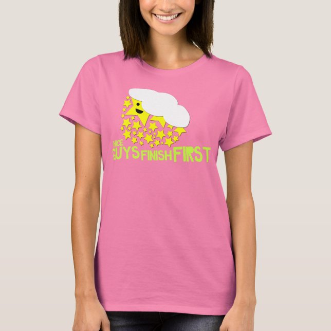 Camiseta las estrellas caen del cielo damas (Anverso)