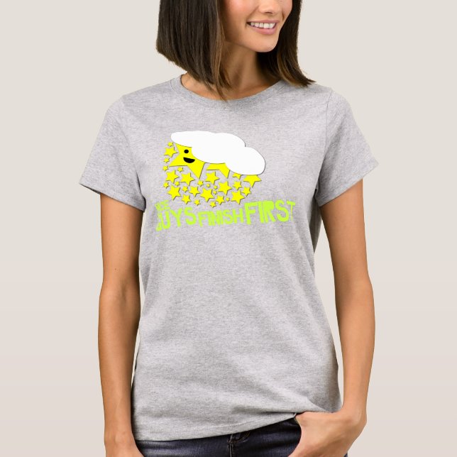 Camiseta las estrellas caen del cielo damas (Anverso)