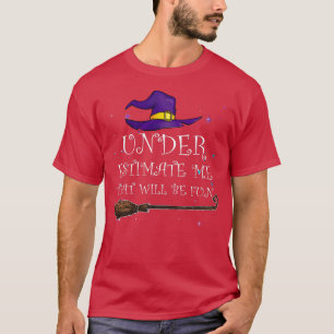 Camiseta Las estrellas de la luna de bruja de Halloween me 