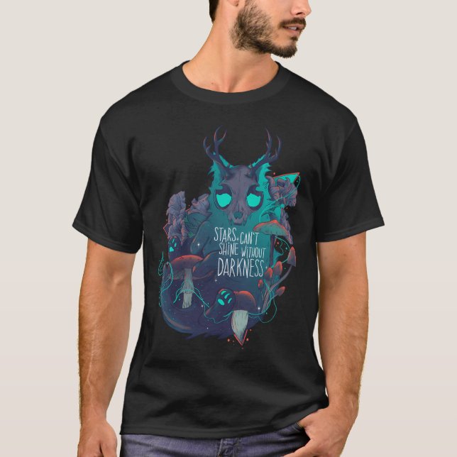 Camiseta Las Estrellas No Pueden Brillar Sin Oscuridad (Anverso)