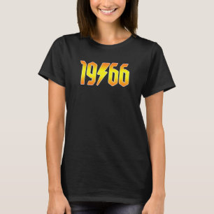 Camiseta Las Estrellas Rocosas Nacieron En 1966. Rock N Rol